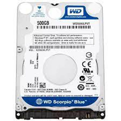 Laptop SATA hard disk 500GB Hdd drive Slim (USED)FREE windows | Shopee ...
