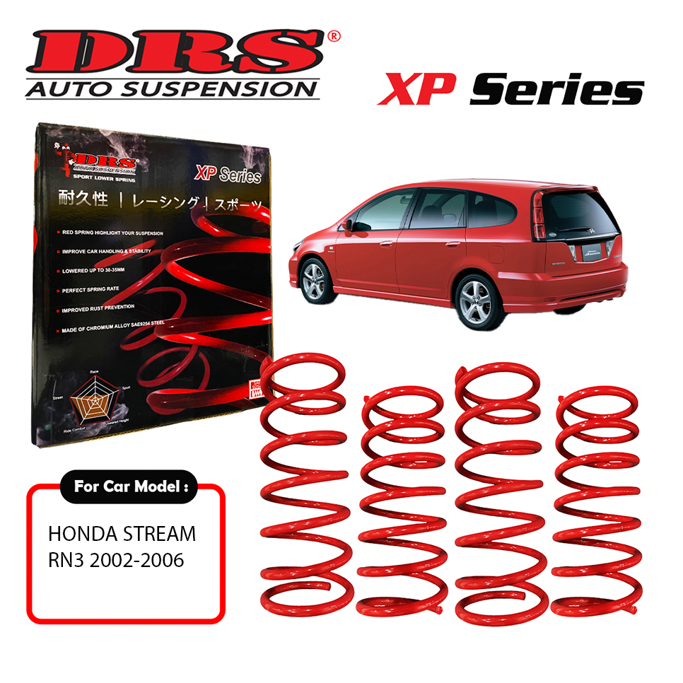 🔥DRS XP SERIES LOWERD SPORT SPRING HONDA STREAM RN3 2002-2006 | Shopee ...