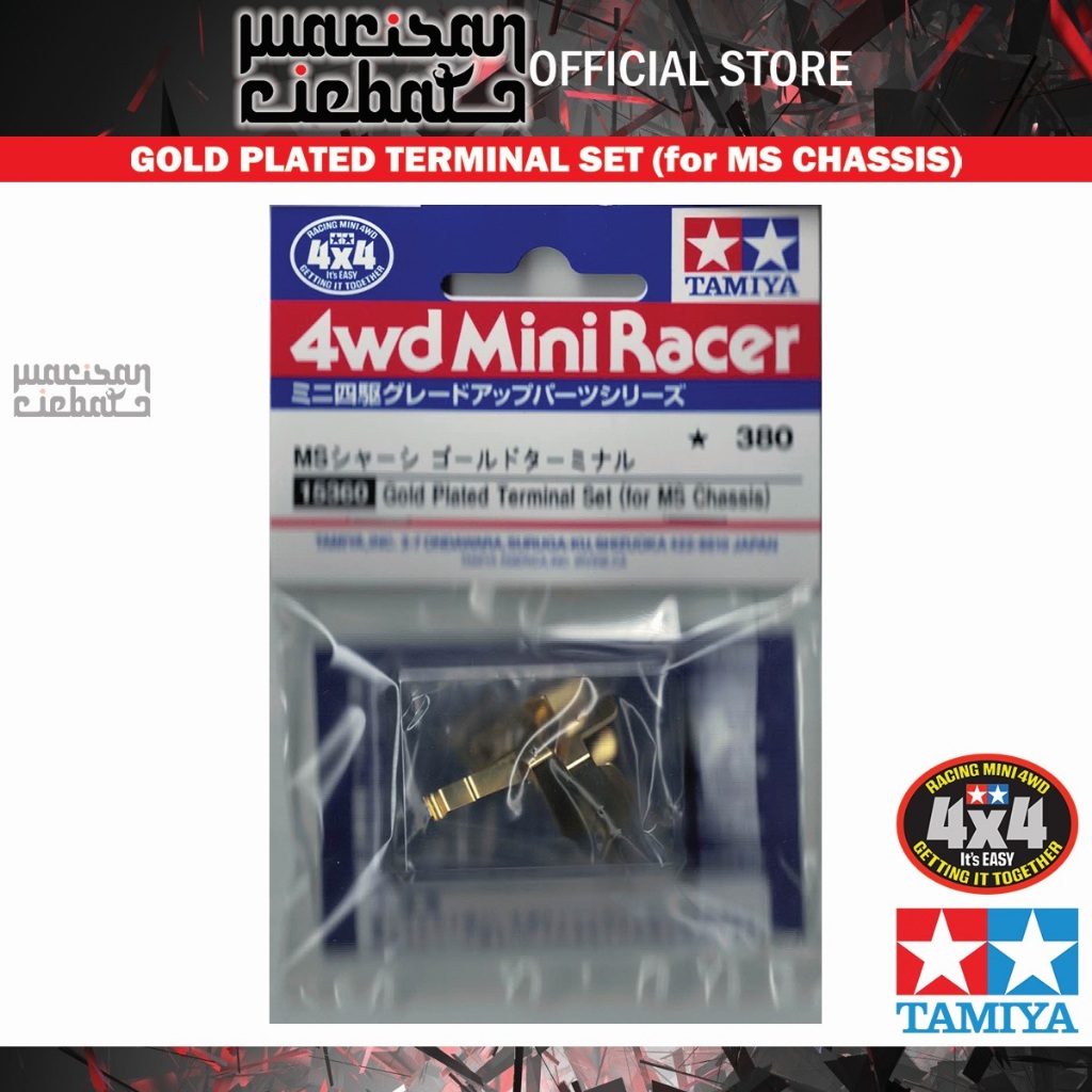 Promo Tamiya 15360 Gold Plated Terminal Set (For Ms Chassis) Diskon 17% di Seller DENTA TOYS