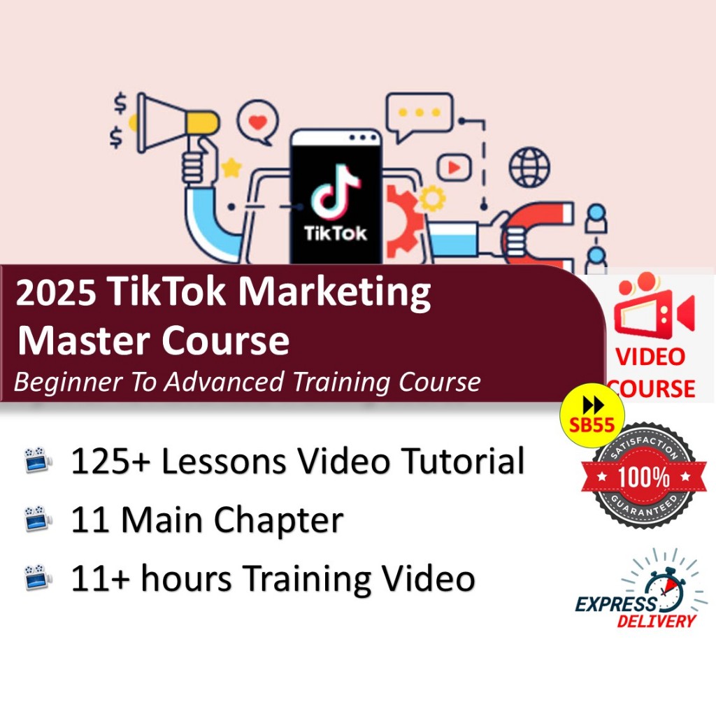 [Video Course] 2025 TikTok Marketing Master Course - Beginner To ...