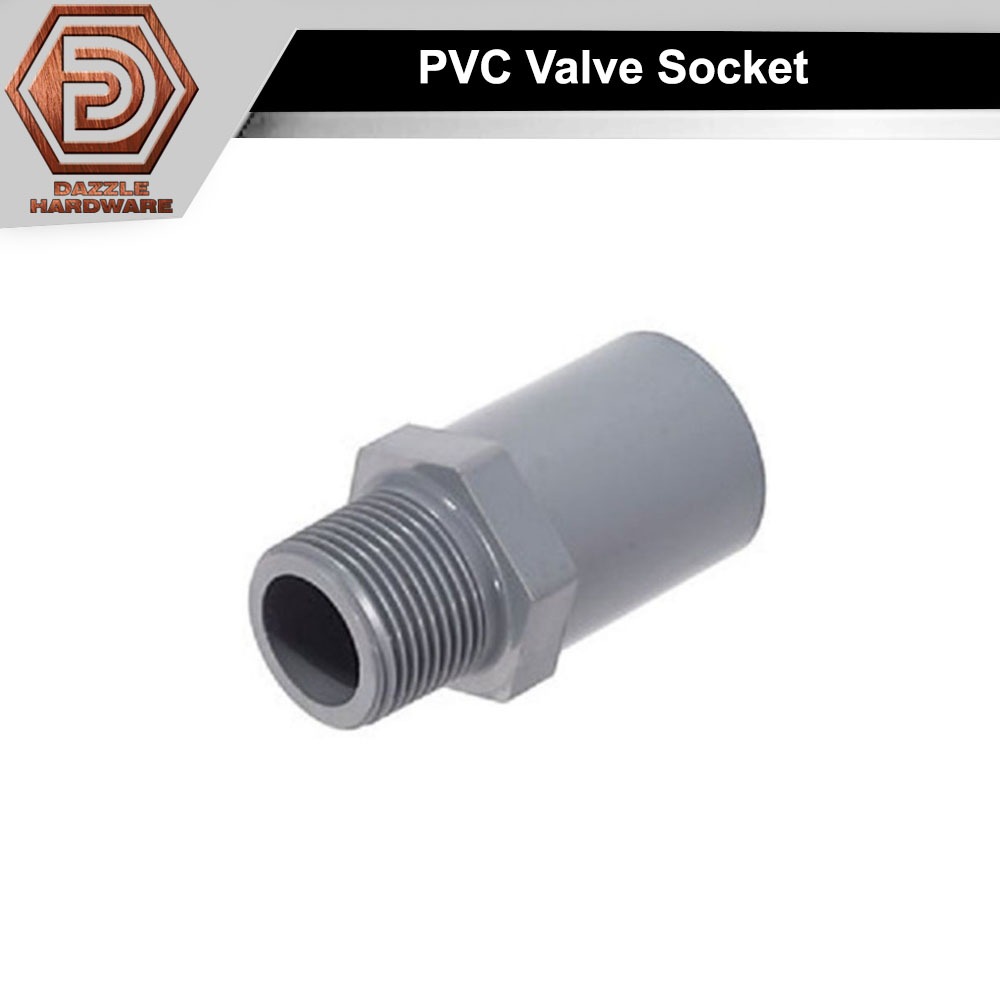 PVC Valve socket pvc socket outer thread penyambung pvc thread luar ...