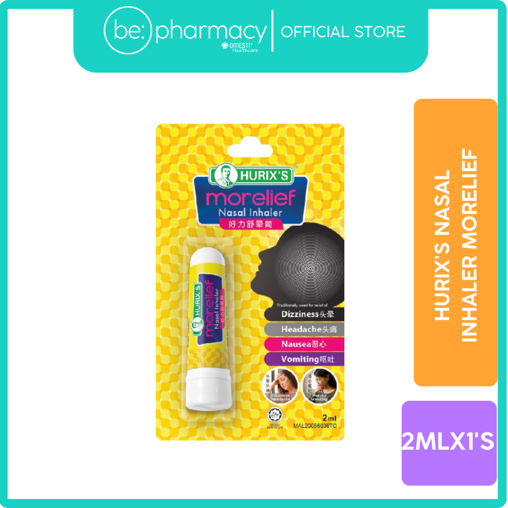 Hurix's Nasal Inhaler Morelief 2MLx1'S | Shopee Malaysia