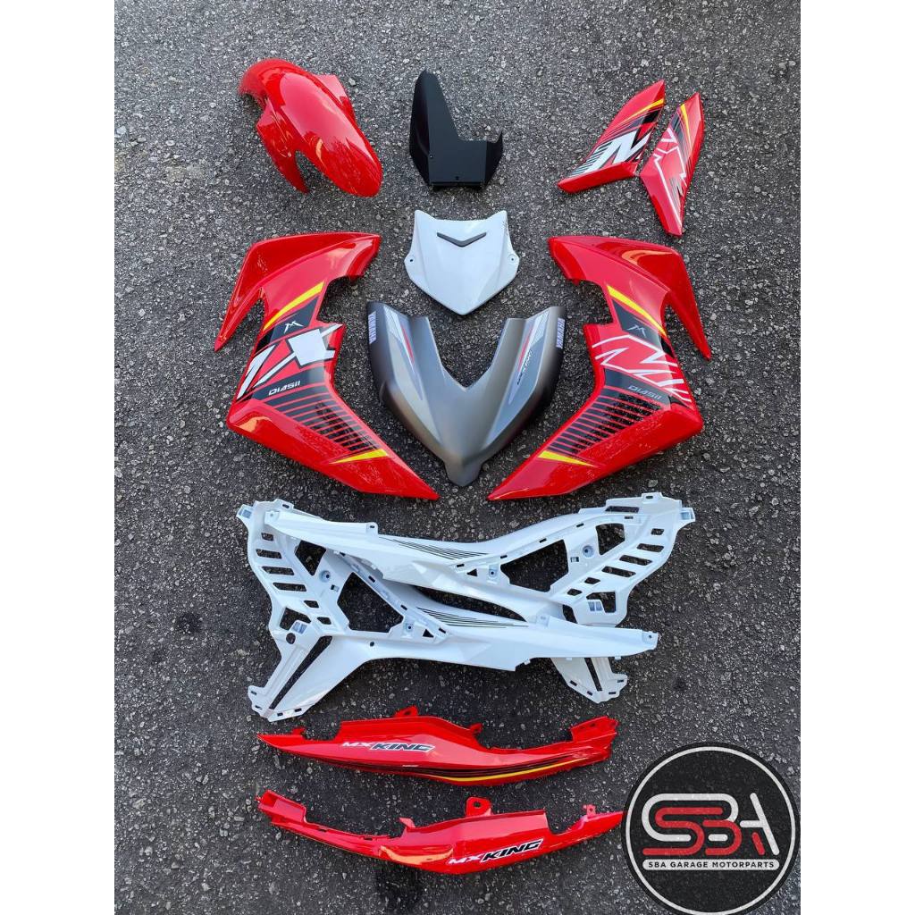 Y16 COVERSET Y16ZR V1 V2 ABS MX KING RED SUN WHITE Y16-MXK-3 / Y16-V2 ...