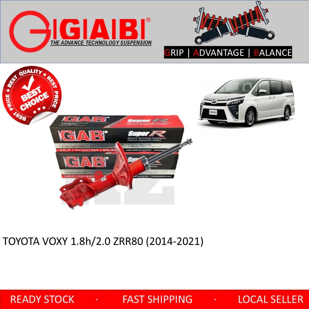 ORIGINAL GAB HEAVY DUTY SUPER R FRONT / REAR ABSORBER - TOYOTA VOXY 1 ...