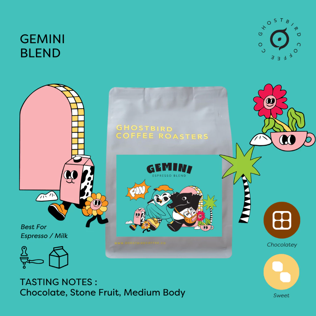 Ghostbird Coffee Co Gemini Espresso Blend – specialty coffee beans Malaysia