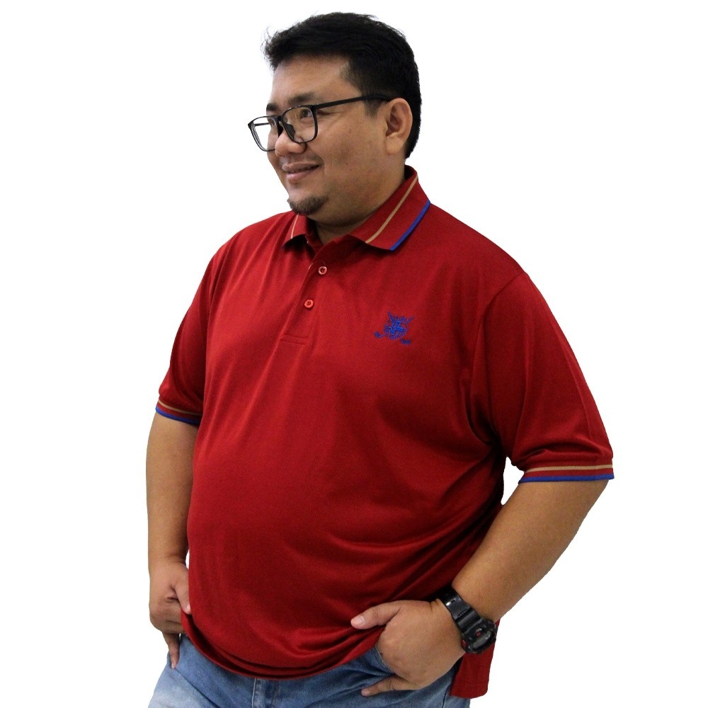 ULMT200008 ULMT UNLIMITED Plus Size Golfer Edition Polo T-Shirt ...