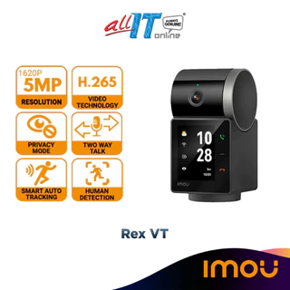IMOU Rex VT 5MP 3K One-Touch Video Call Security Camera