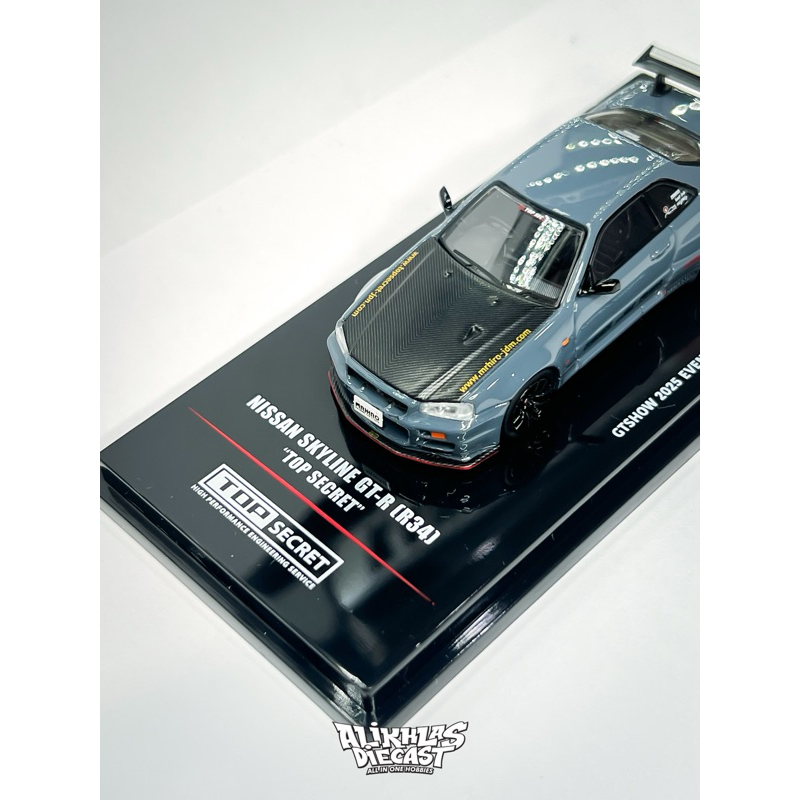 GTSHOW 2025 EVENT EDITION “TOP SECRET” SERIES INNO64 1/64 MODEL CAR (GT ...