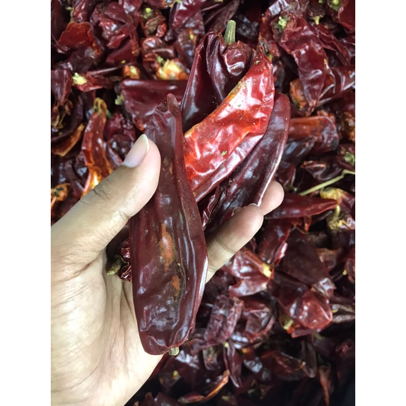 Lada Kering Besar Tak Pedas Cili Kering Kelantan | Shopee Malaysia