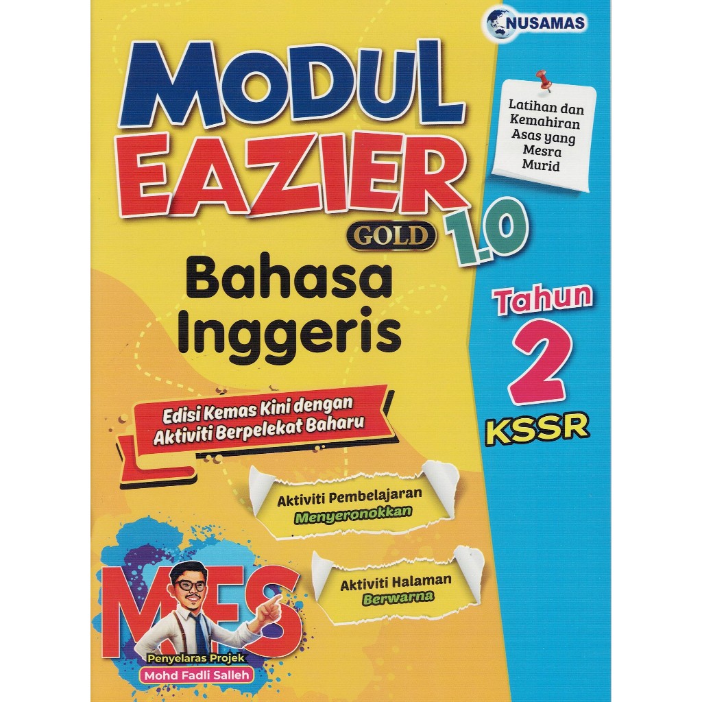 BUKU LATIHAN : MODUL EAZIER GOLD 1.0 BAHASA INGGERIS TAHUN 2 KSSR ...
