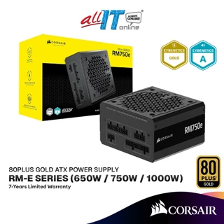 CORSAIR RMe SERIES RM650e (650W) / RM750e (750W) / RM1000e (1000W) Power Supply | 80+ GOLD PSU