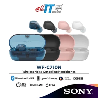 Sony Long Battery Life Noise Cancelling Wireless Earphones WF-C710N