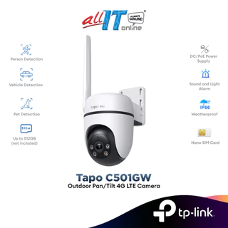 TP-Link Tapo C501GW WI-FI Outdoor Pan/Tilt 4G LTE 1080P Network Camera