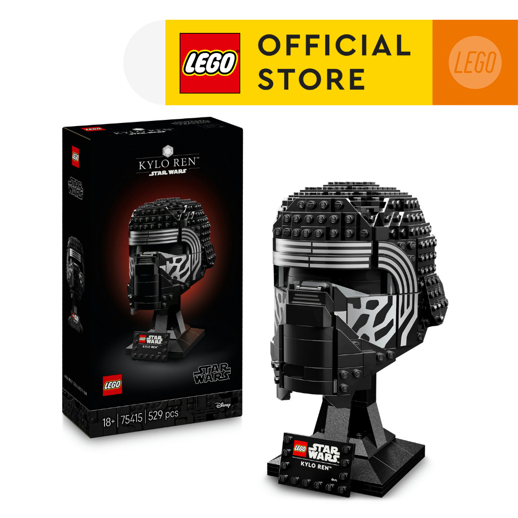 LEGO Star Wars 75415 Kylo Ren Helmet (529 Pieces) | Shopee Malaysia