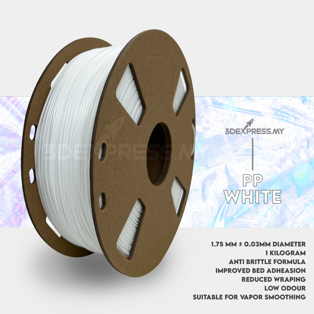 Polypropylene PP FILAMENT 0.75KG - Extreme Series (Solid Color)