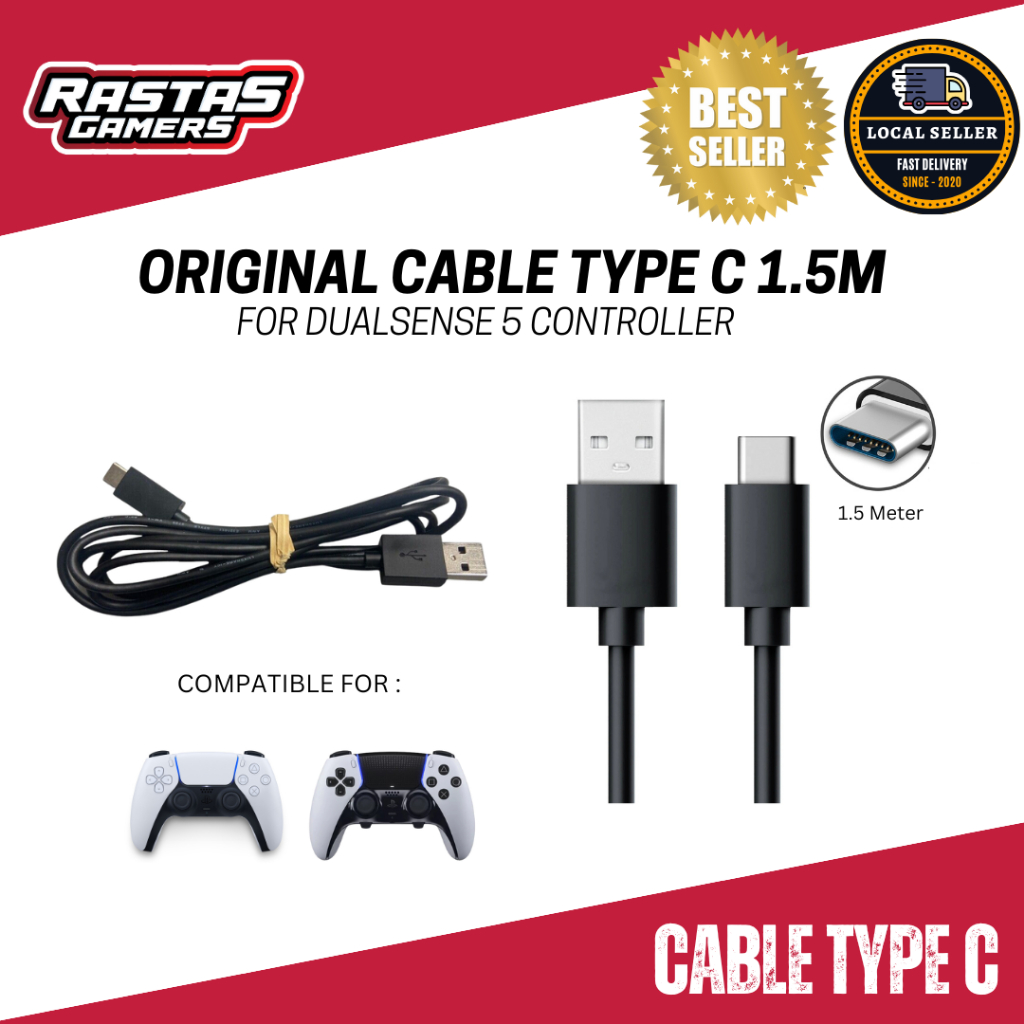 Sony PS5 Offical Original DualSense Dual Sense Controller Type-C USB ...
