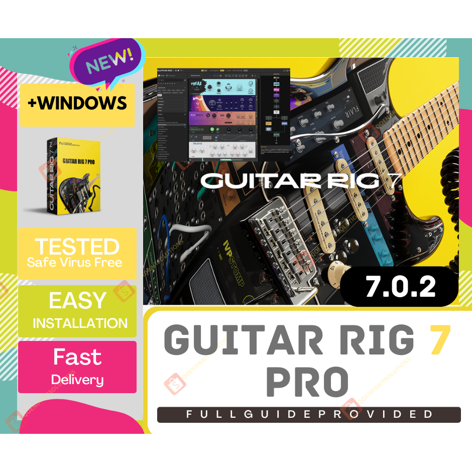 Guitar Rig Pro 🔥 v7.0.2 Latest🔥Lifetime For Win & McOS (64-Bit ...