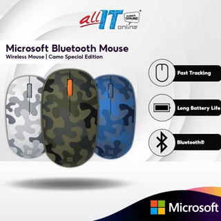 Microsoft Wireless Bluetooth Mouse Camo Edition with Fast Tracking Sensor, Long Battery Life, Precise Navigation