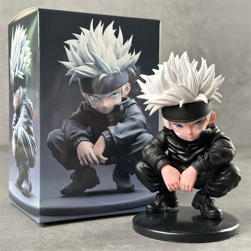 GOJO SD FIGURE JUJUTSU KAISEN JJK WITH BOX | Shopee Malaysia