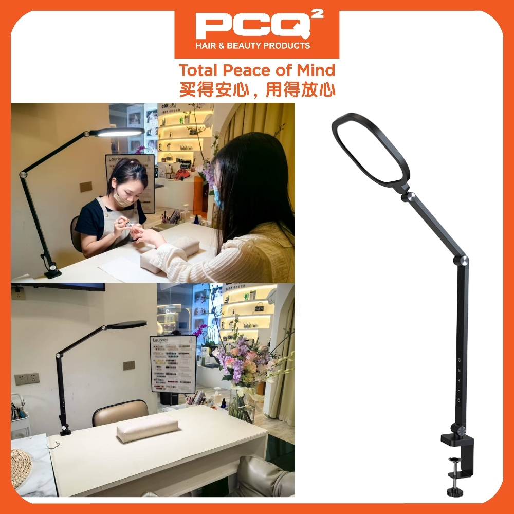 Three Color Modes Swing Arm Desk Lamp with Clamp Task Light Drafting ...