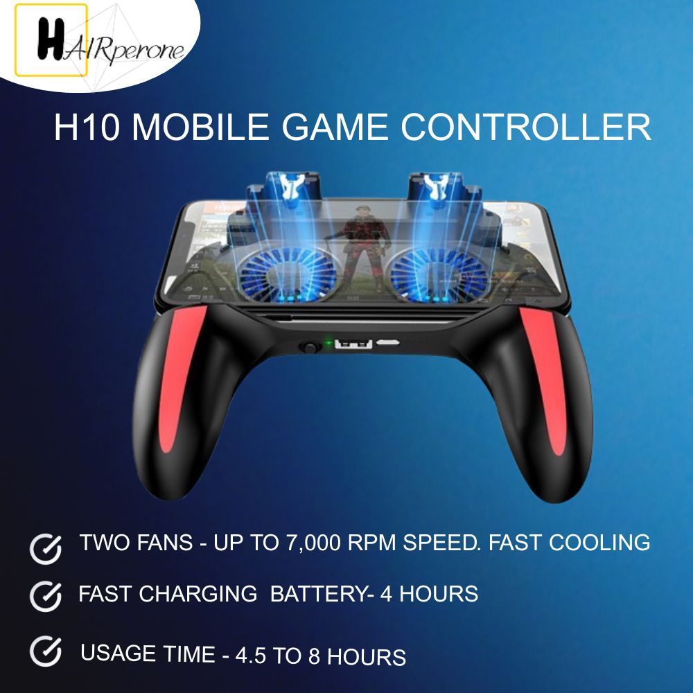 HAIRperone H10 Dual Fan PUBG Gamepad Heat Dissipation Radiator ...