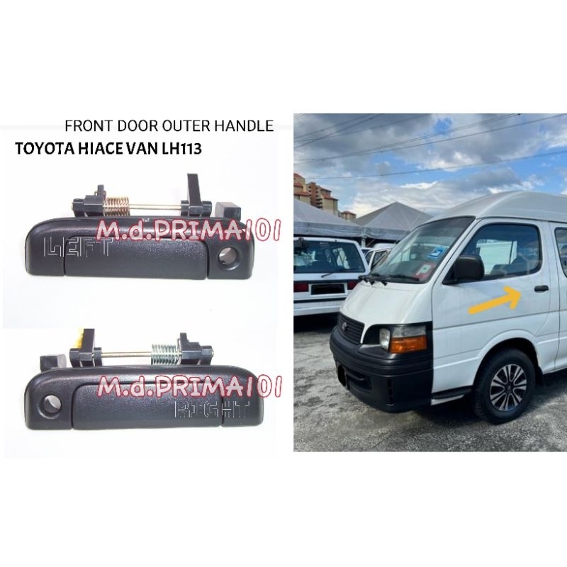 TOYOTA HIACE VAN LH113 FRONT/SLIDING DOOR OUTER HANDLE | Shopee Malaysia