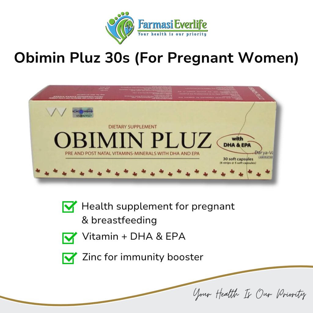 Obimin pluz - supplement for pregnant woman | Shopee Malaysia