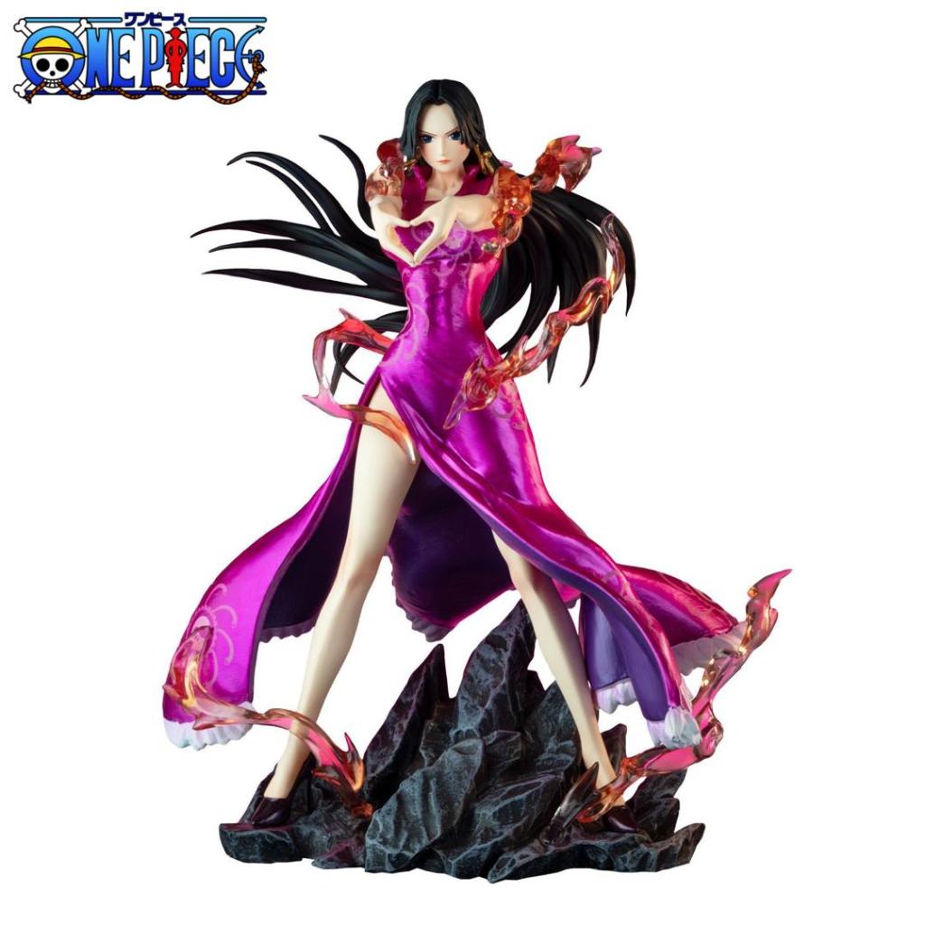 One Piece Boa Hancock Mero Mero no Mi Love Purple Dress 24cm Action Figure  Decoration | Shopee Malaysia