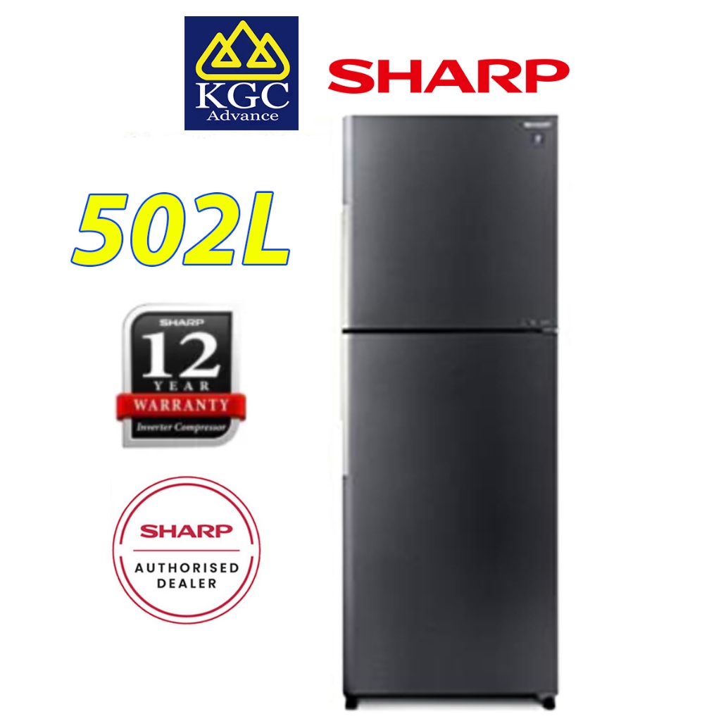 Sharp 502L / 461L Fridge SJ5522MDS / SJ5022MDS Inverter Refrigerator ...