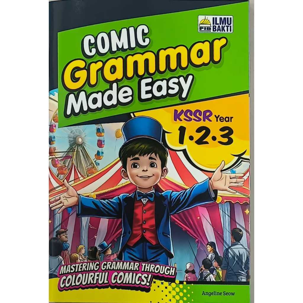 PBS | COMIC GRAMMAR MADE EASY KSSR YEAR 1.2.3 | Shopee Malaysia