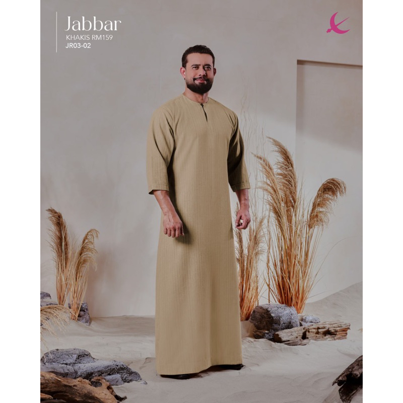 Jubah JABBAR by Elrah ( Regular Fit ) | Shopee Malaysia