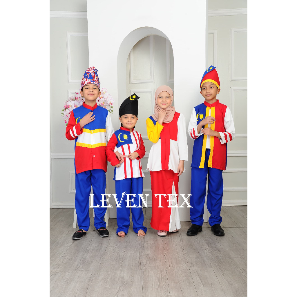Merdeka Boy’s /Girl's (Como Crape premium) | Shopee Malaysia