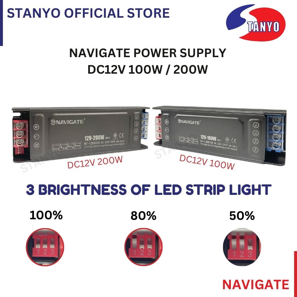 [100W/200W]SWITCHING POWER SUPPLY AC240V TO DC12V TRANSFORMER LED ...