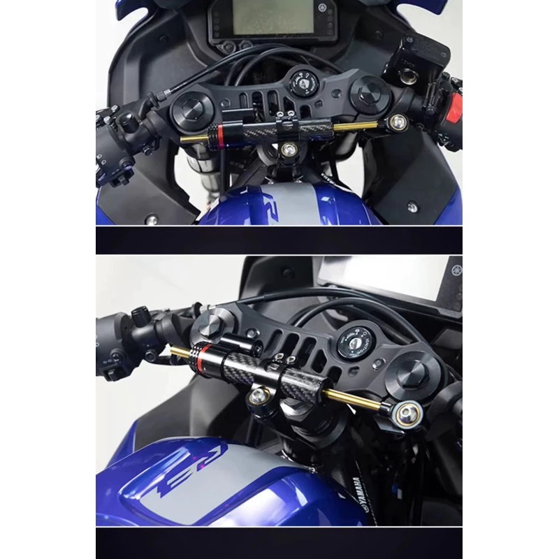 Steering Damper + Bracket Yamaha R25 V2 V3 PNP Plug And Play Matris ...