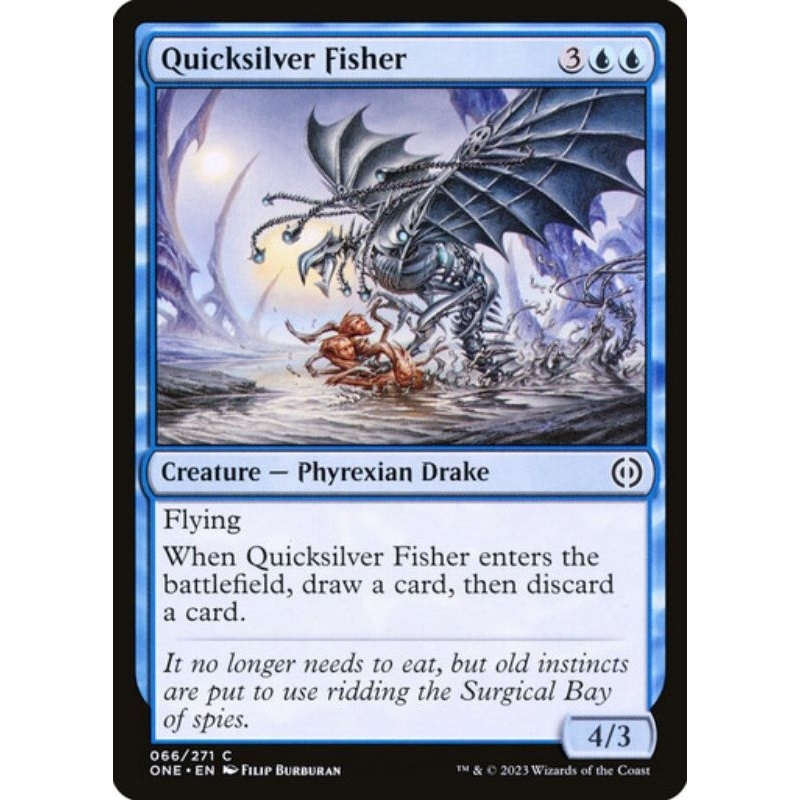 Magic the Gathering - Quicksilver Fisher (ONE ) | Shopee Malaysia