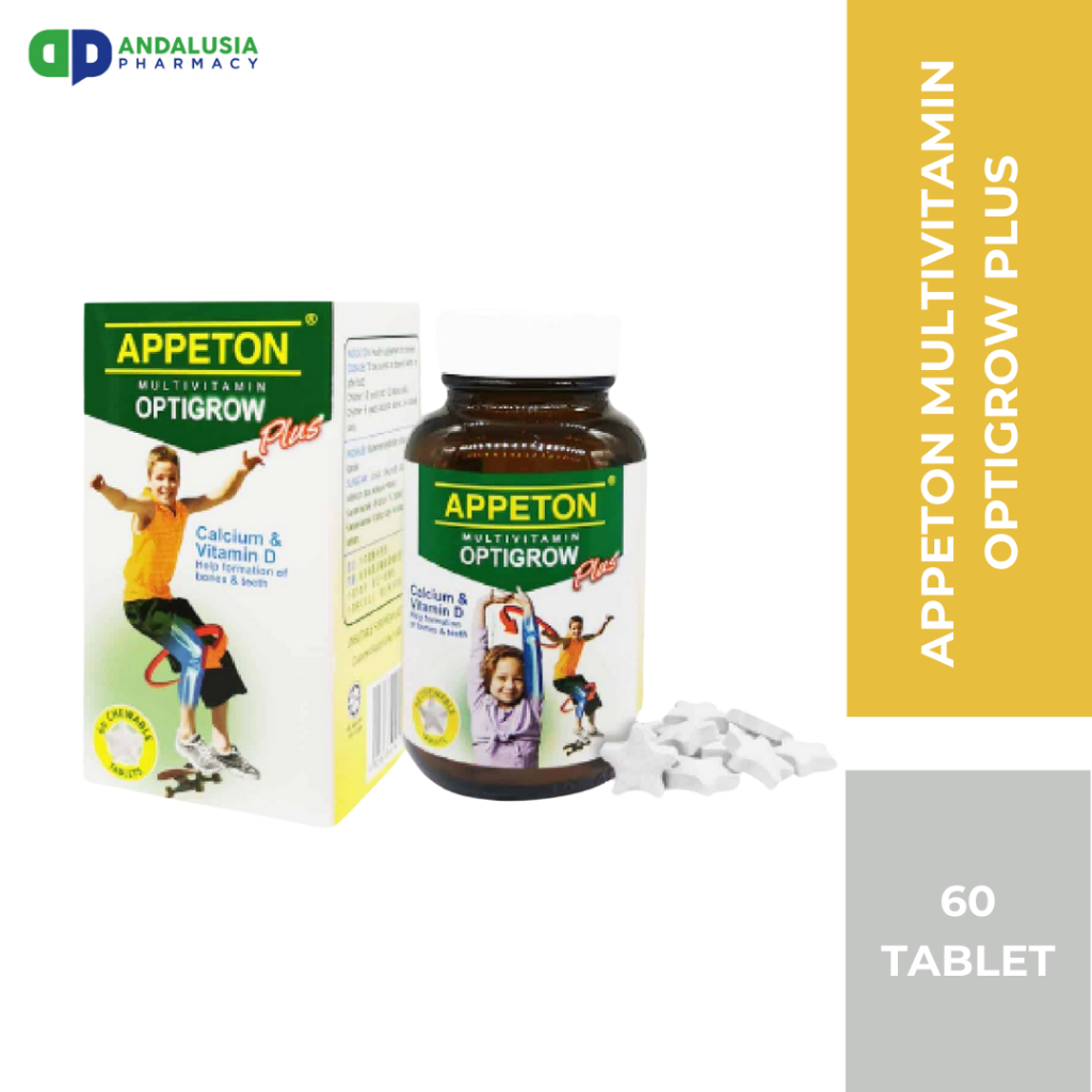 APPETON MULTIVITAMIN OPTIGROW PLUS | Shopee Malaysia