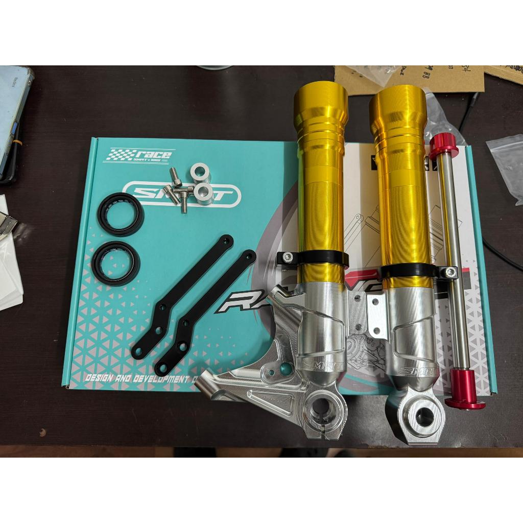 XMAX SMRT BRAKE SYSTEM KING DESIGN GP4MS FORK TUBE COVER BLACK SMRT ...