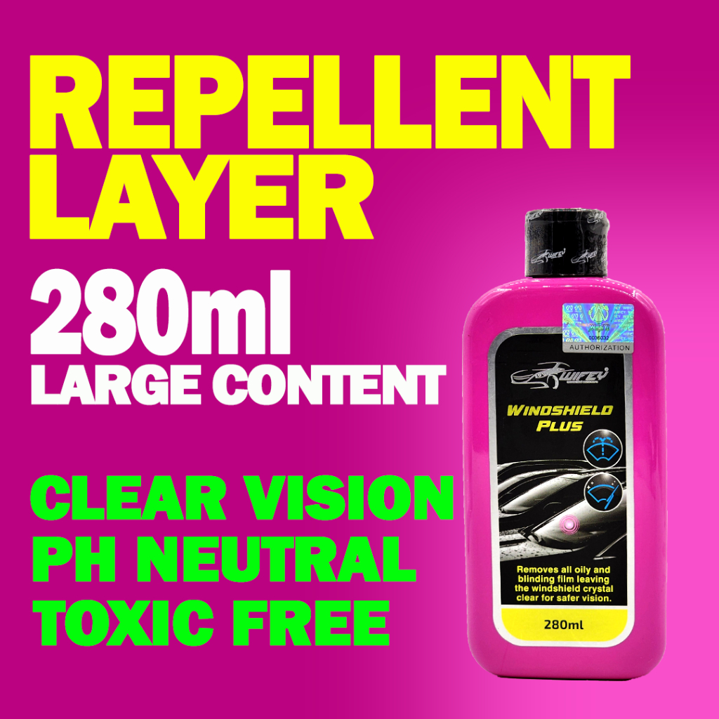 Wifey Windshield Plus 280ml Windscreen Washer Windshield Cleaner ...