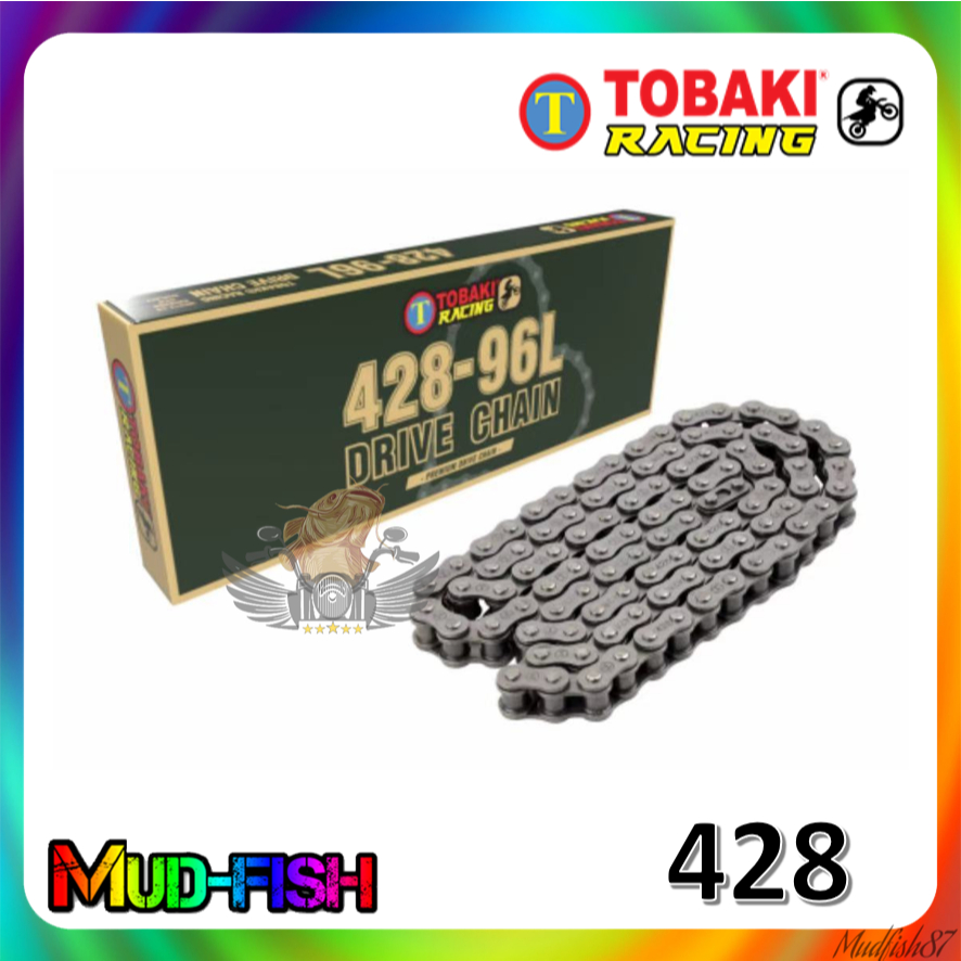 RANTAI TOBAKI RACING DRIVE CHAIN FOR HONDA EX5, DREAM, EX5110, SPARK ...