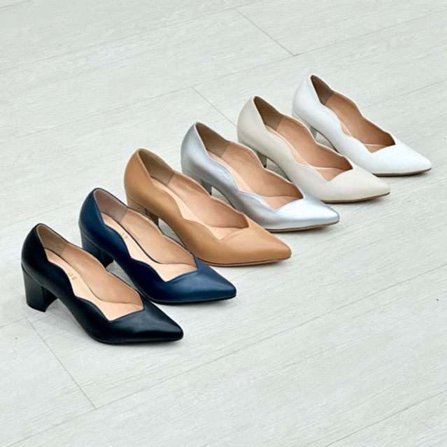 SF Excellent Tiara Block Heel Pumps | Shopee Malaysia