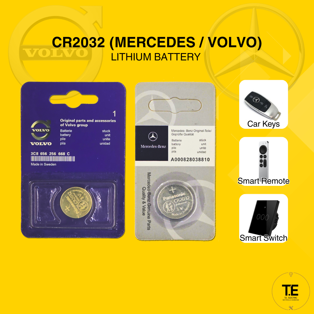 PANASONIC CR2032 BATTERY 3V LITHIUM COIN PACK CAR REMOTE KEY AUTO GATE ...
