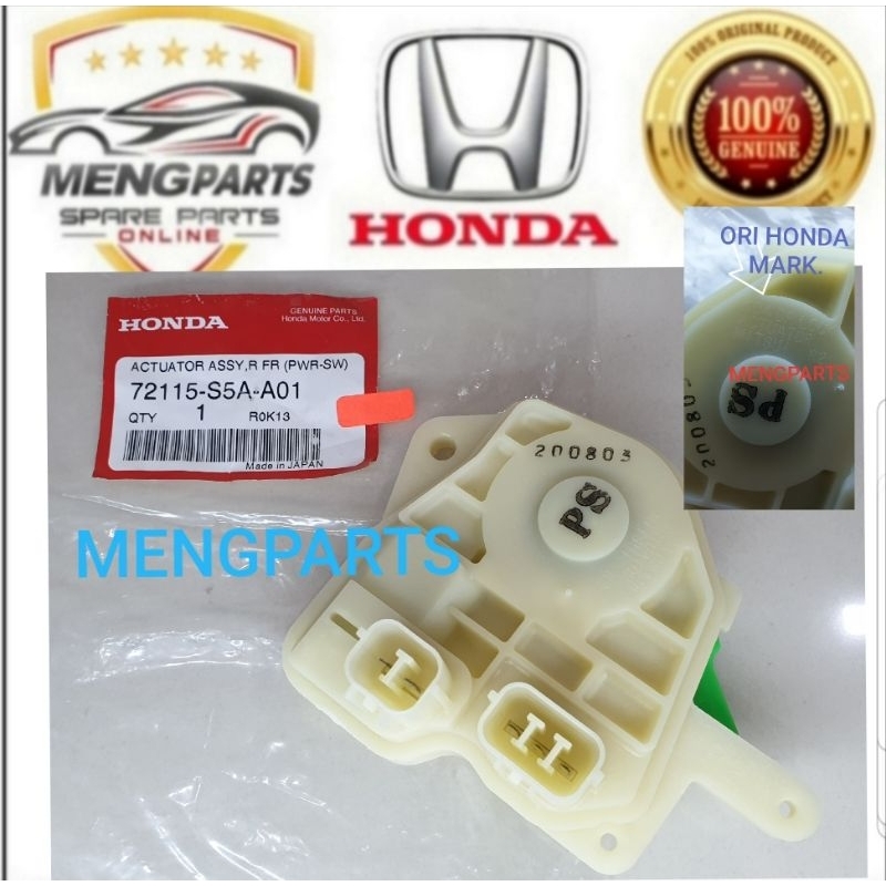 ORIGINAL HONDA CIVIC ET ES S5A DOOR INNER LOCK ACTUATOR CENTRE LOCK ...