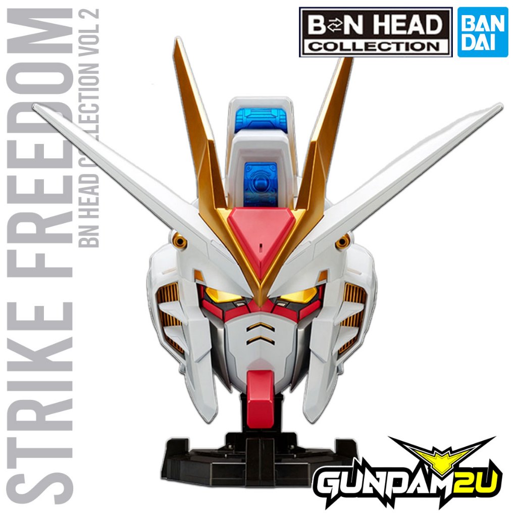 BANDAI BN Head Collection Vol 2 - ZGMF-X20A Strike Freedom Gundam G2U ...