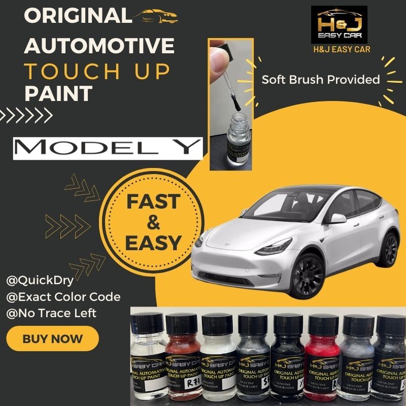 TESLA MODEL Y Automotive Original COLOR CODE Touch Up Paint 10ML ...