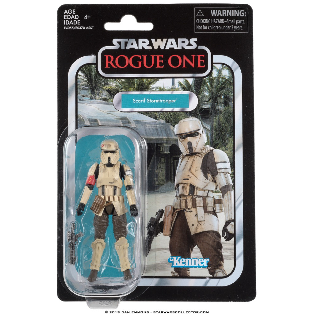 Funko Wobbler Star Wars – Scarif Stormtrooper Rogue One – Figurine à Ressort 17 Cm – Boîte Fenêtrée – Collection