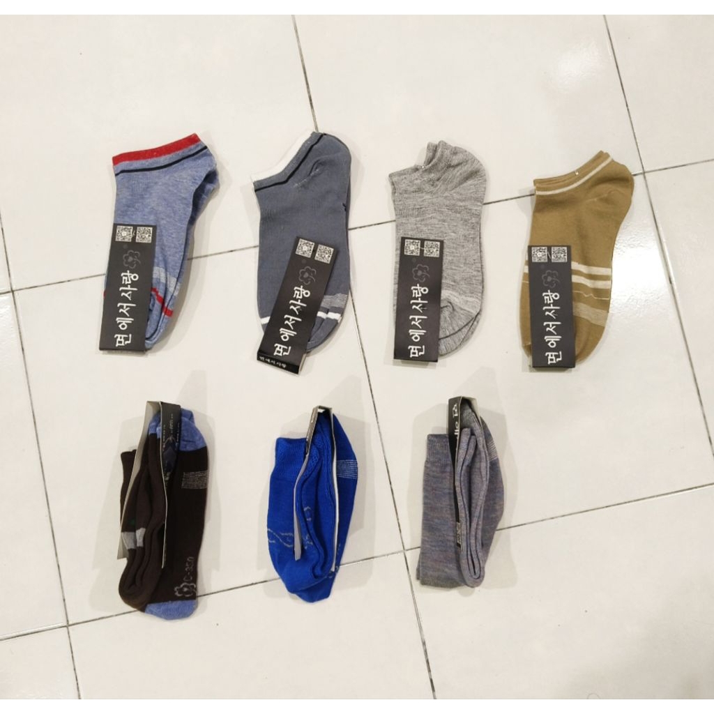 [Random] Socks & Stockings (1 set 3 pairs) | Shopee Malaysia