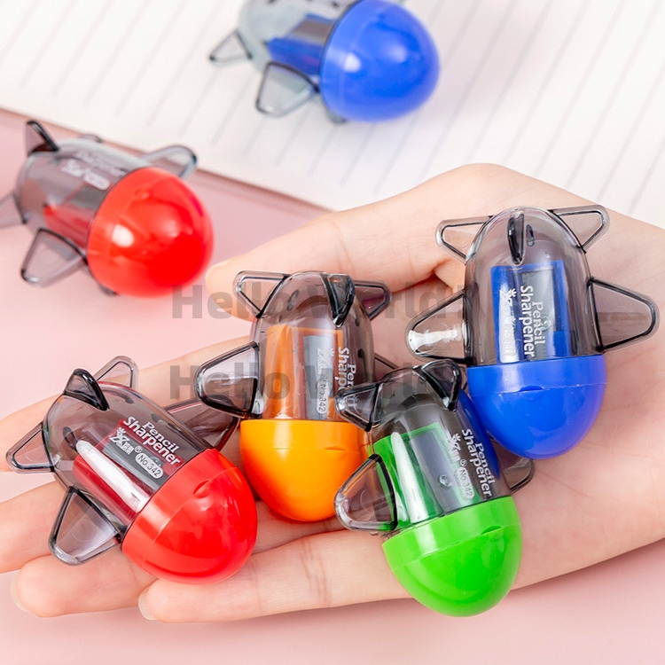 Portable Mini Sharpener Airplane Plane Pencil Sharpener Student Tiny ...