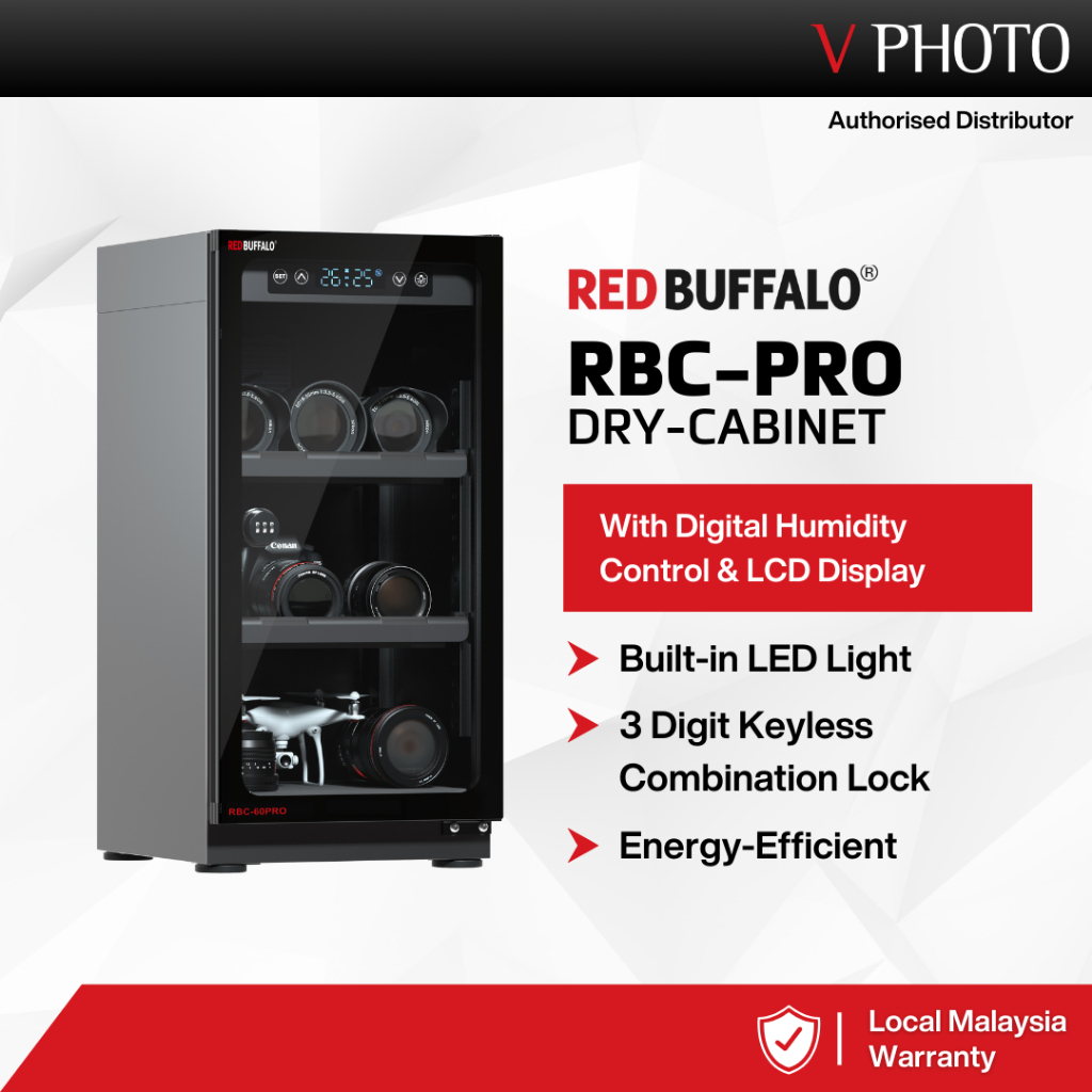 RED BUFFALO RBC-PRO DRY CABINET WITH LCD DISPLAY COMBINATION LOCK FOR ...