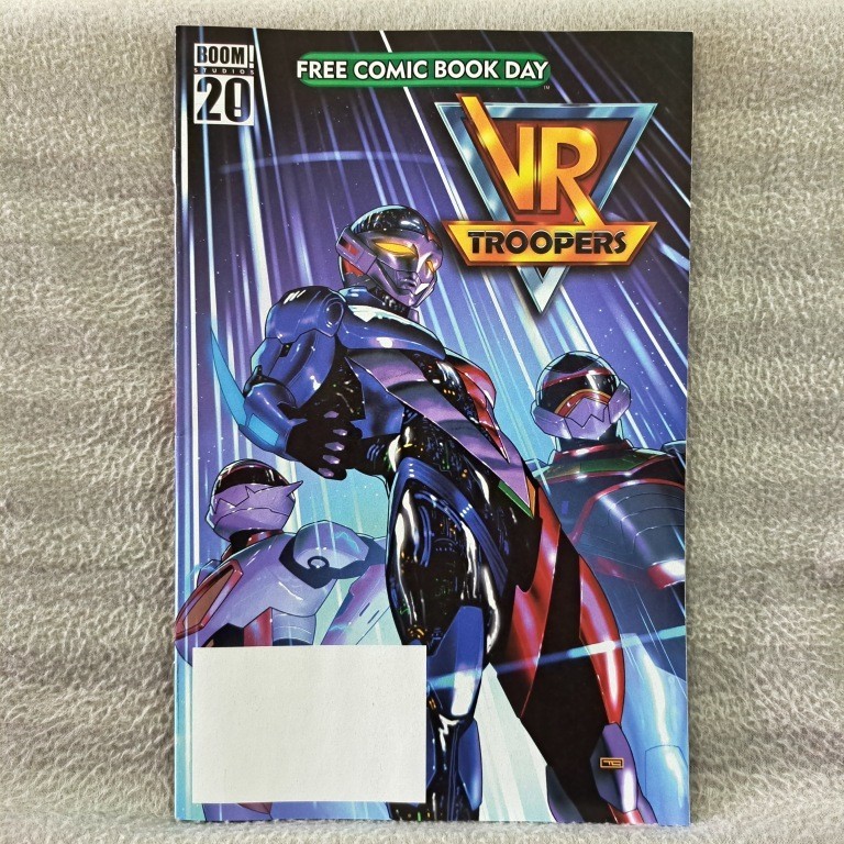 Power Rangers VR Troopers #0 FCBD (One-Shot Boom Studios IP) Melissa ...