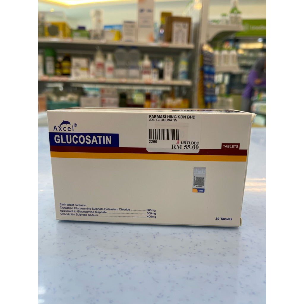 Axcel Glucosatin Glucosamine & Chondroitin ( 30 Tablets ) | Shopee Malaysia